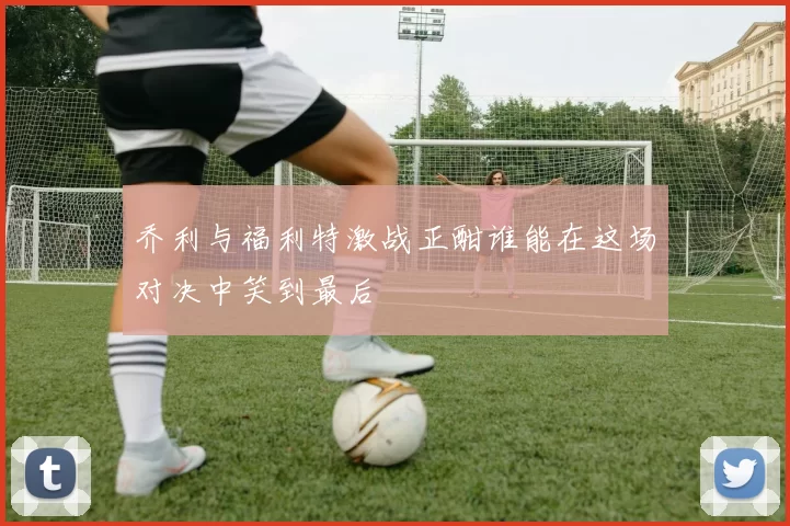 乔利与福利特激战正酣谁能在这场对决中笑到最后